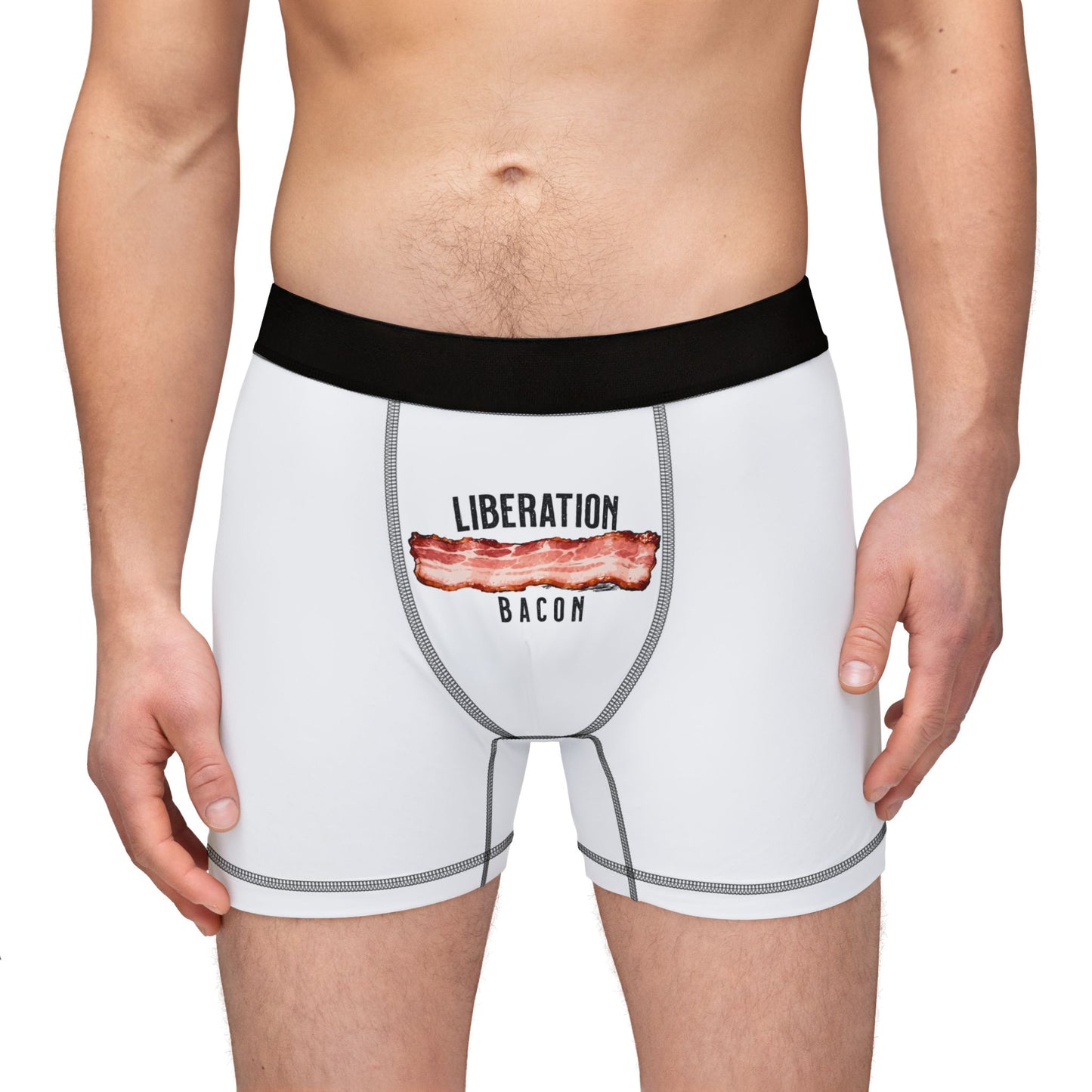 Liberation Bacon Men’s Boxers – Just as Delicious as Bacon