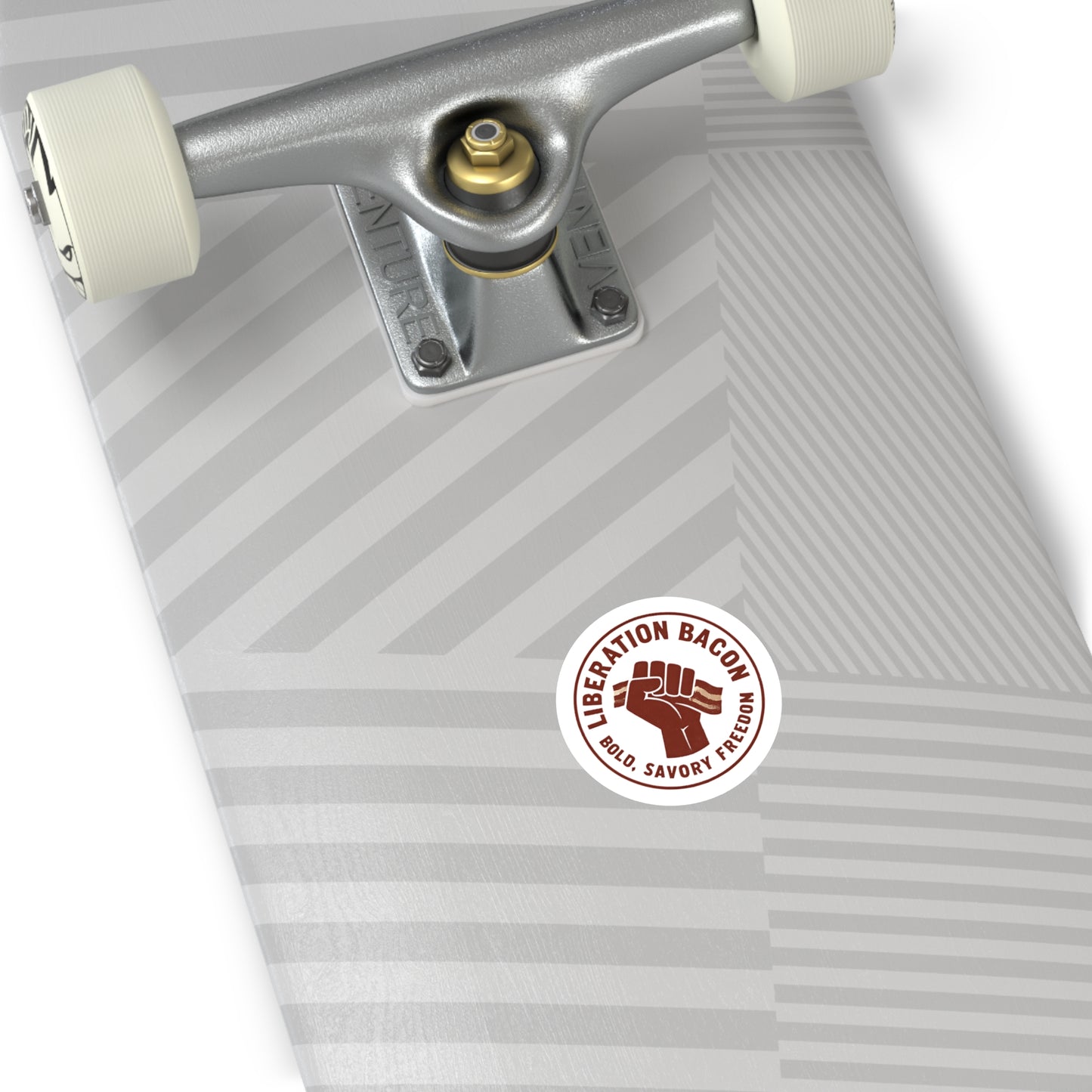 Liberation Bacon Round Sticker – Bold. Savory. Freedom.