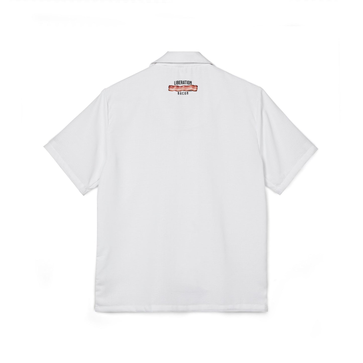 Liberation Bacon Hawaiian Camp Shirt – The Freedom Vacation Edition